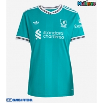 Camisa de Futebol Liverpool Alexander Isak #9 Equipamento Alternativo Mulheres 2025-26 Manga Curta
